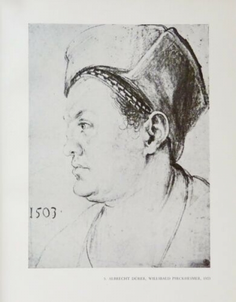 1947 - Albrecht Dürer - Pirckheimer u. alter Baumeister, alter Druck